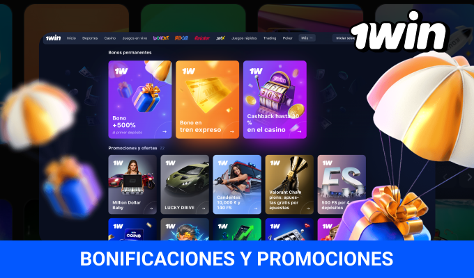 1win bonificaciones jugadores en Latinoamérica