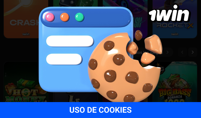 1win Latinoamérica uso de cookies sitio