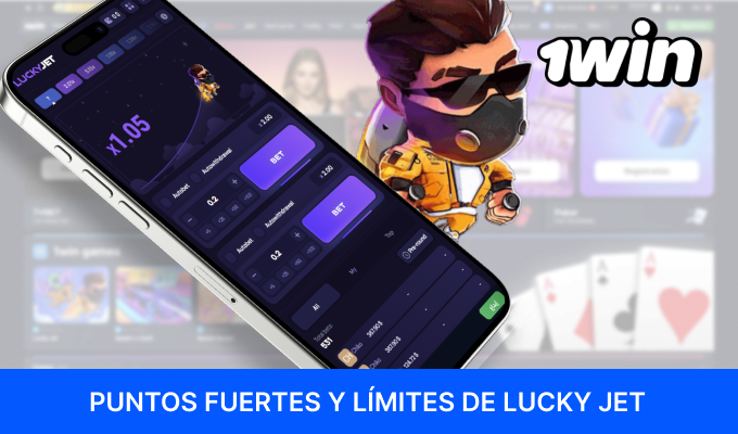 Puedes acceder a Lucky Jet a través de la app oficial de 1win